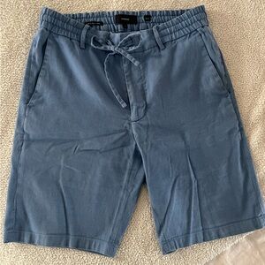 Vince Men's Blue Linen Short